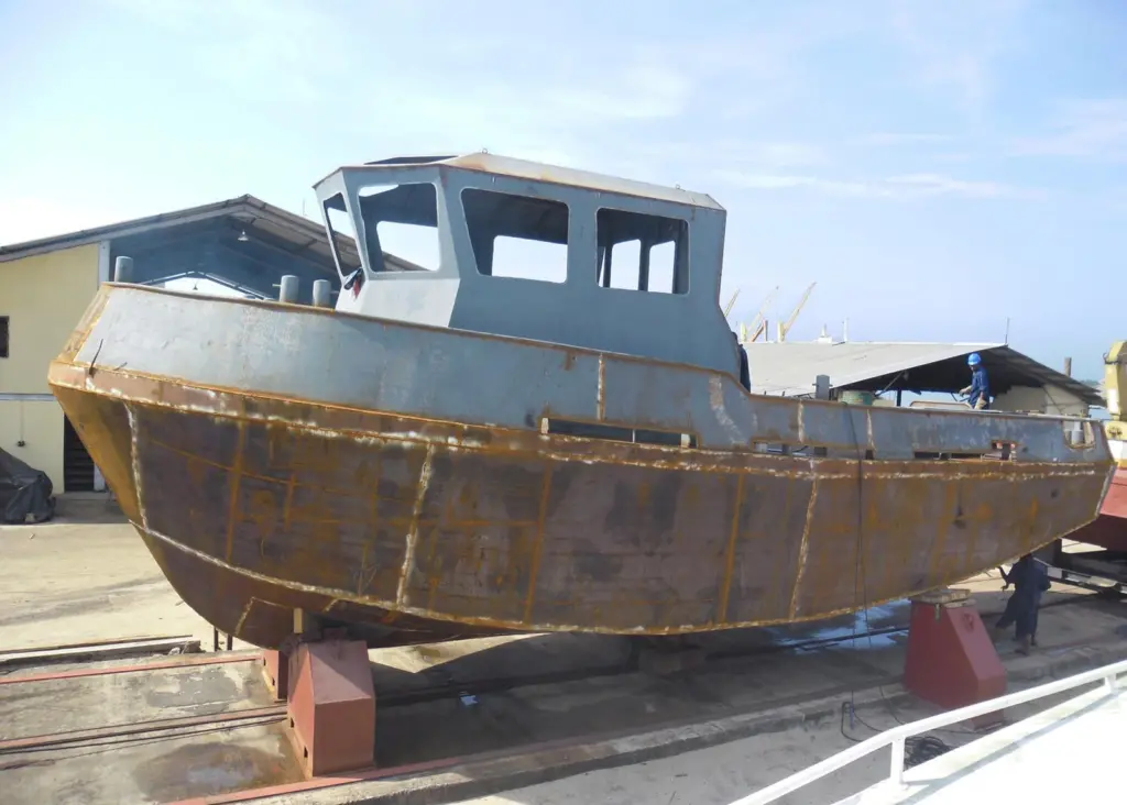 The new tug is currently under construction