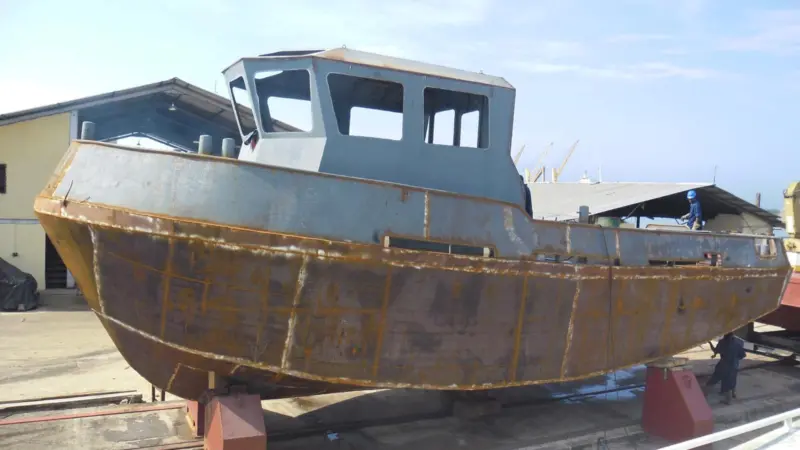 The new tug is currently under construction