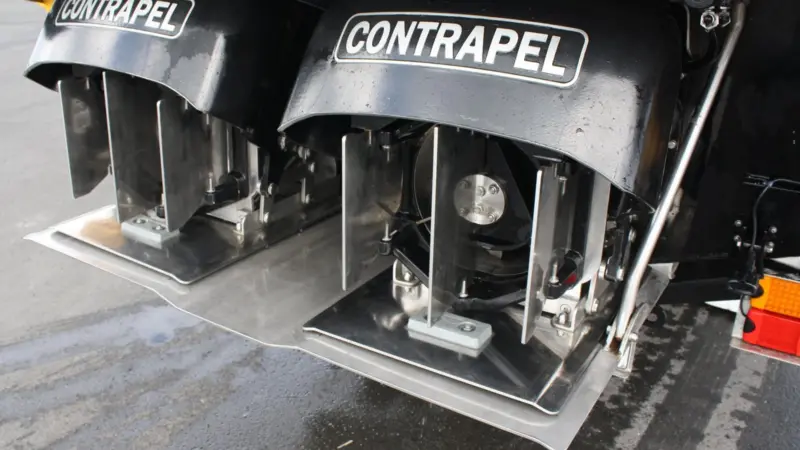 The Contrapel Hybrid Drive carries out all the functions of both propellers and waterjets