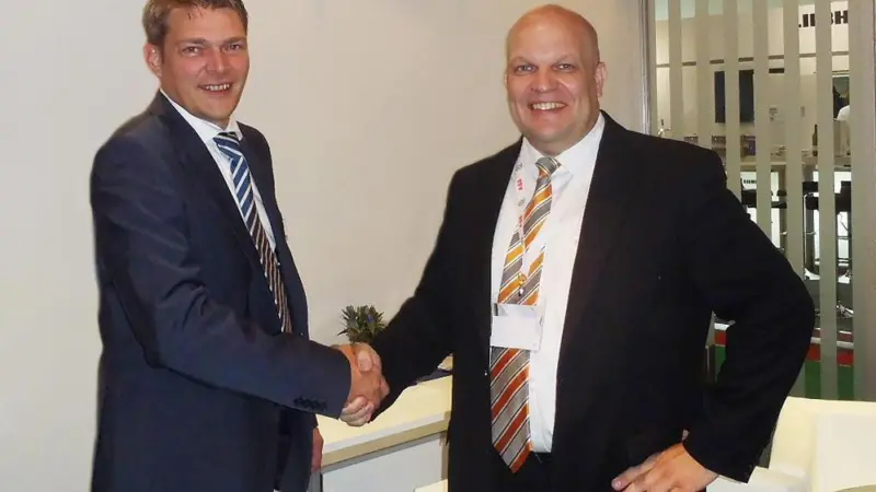 Jörg Tollmien and Carsten Löhmer announced the partnership at this year's SMM