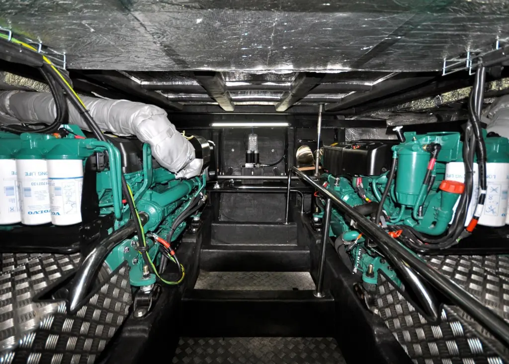 The first Stormforce 1650 is powered by a pair of Volvo Penta 500 hp diesels