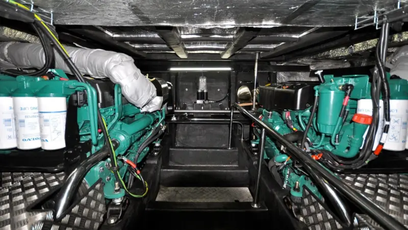 The first Stormforce 1650 is powered by a pair of Volvo Penta 500 hp diesels