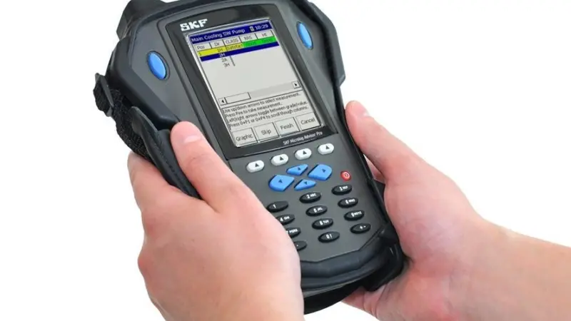 This handheld is simple enough to be used by any crew member