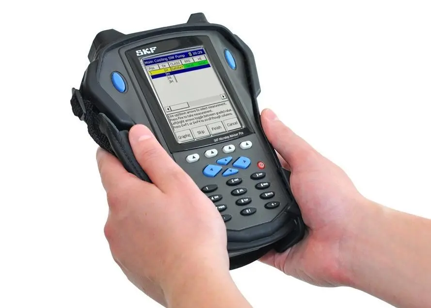 This handheld is simple enough to be used by any crew member