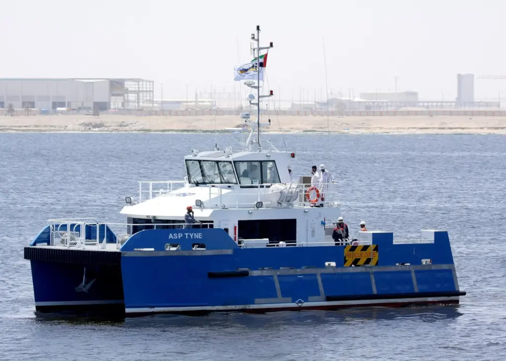 One of the wind farm vessels built by Topaz for the UK