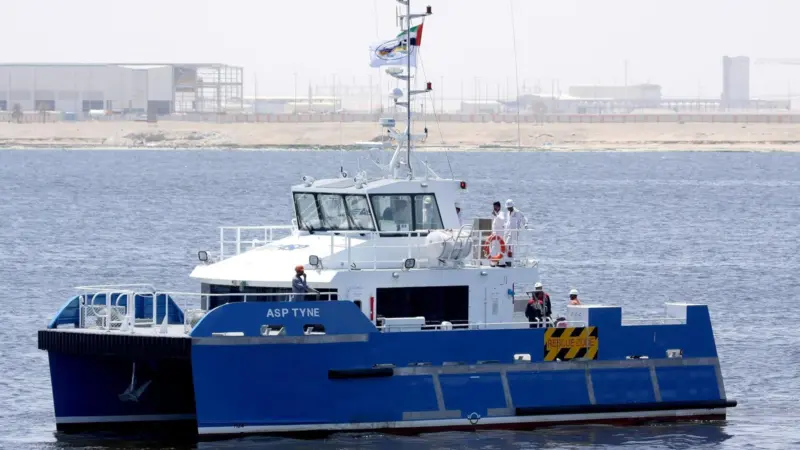 One of the wind farm vessels built by Topaz for the UK