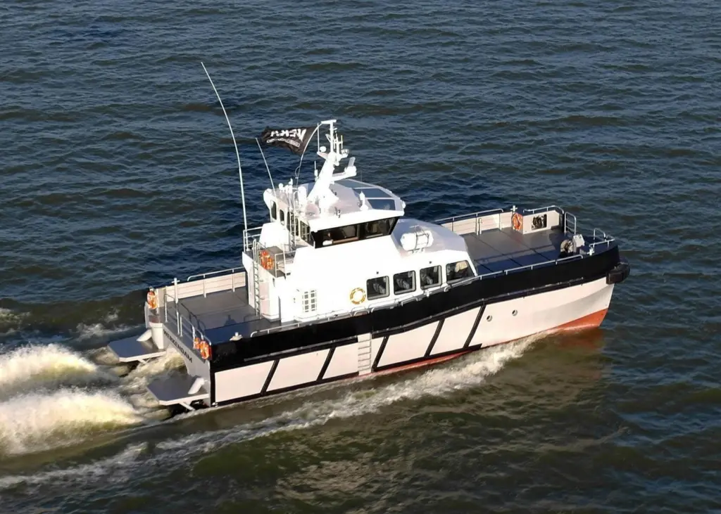 A VEKA multi-purpose catamaran designed by BMT Nigel Gee