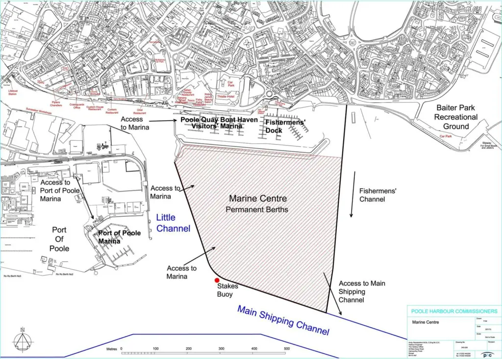 PHC's drawing of the proposed Marine Centre