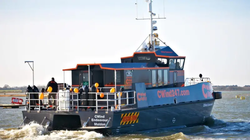 Cwind has taken delivery of its latest windfarm support vessel
