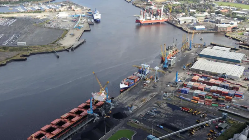 The Port of Tyne’s Riverside Quay