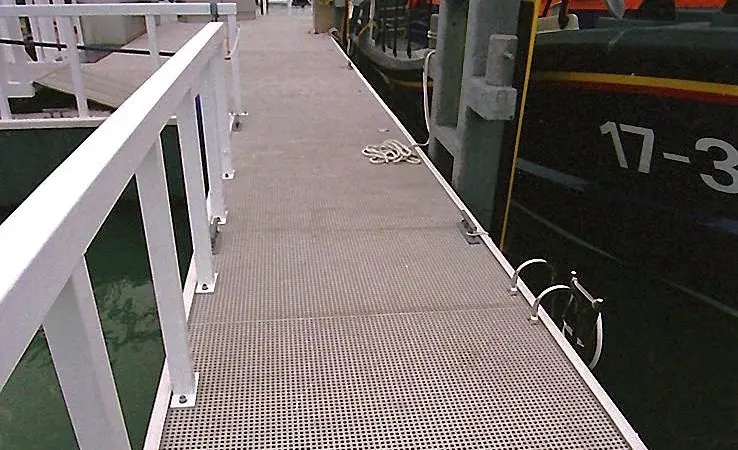 The RNLI installation has been almost unaffected by weather and heavy use