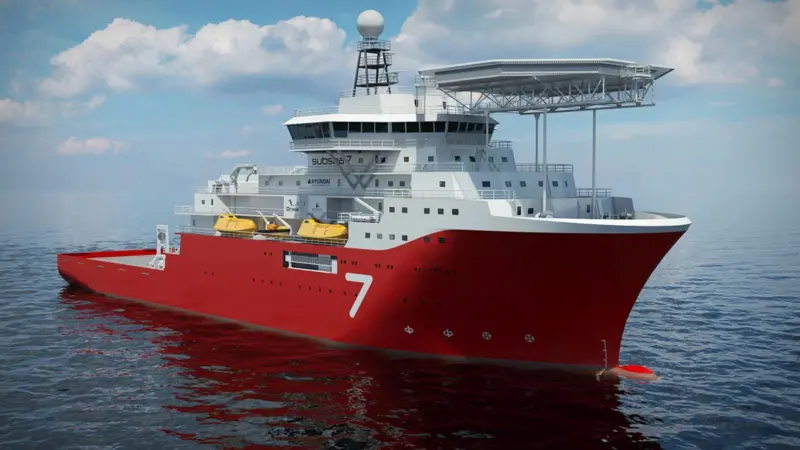 The vessel is intended for North Sea diving operations on a year round basis
