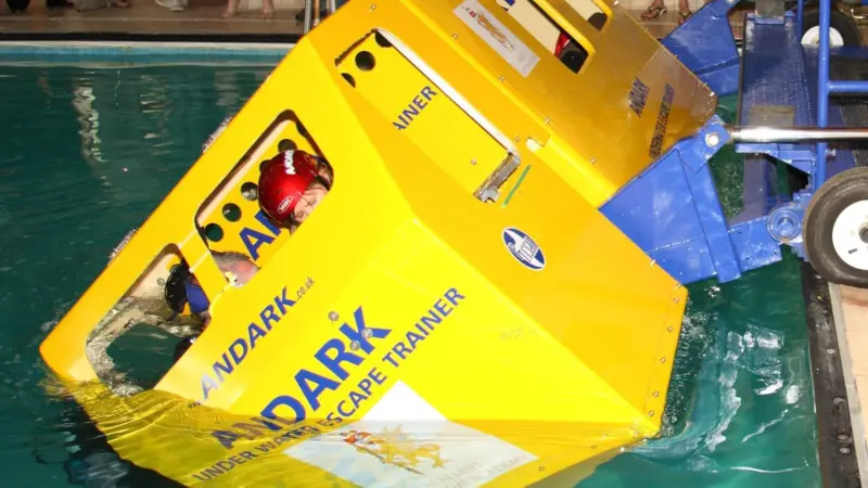 Capsize training gives crew important survival knowledge