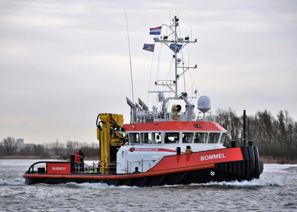 Bommel is the first of the new Shoalbuster 2510 design.  (photo courtesy Lekko)