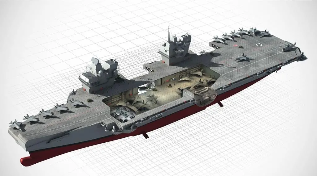 Help is needed to reduce the fuel costs of the largest vessels built for the UK’s Royal Navy