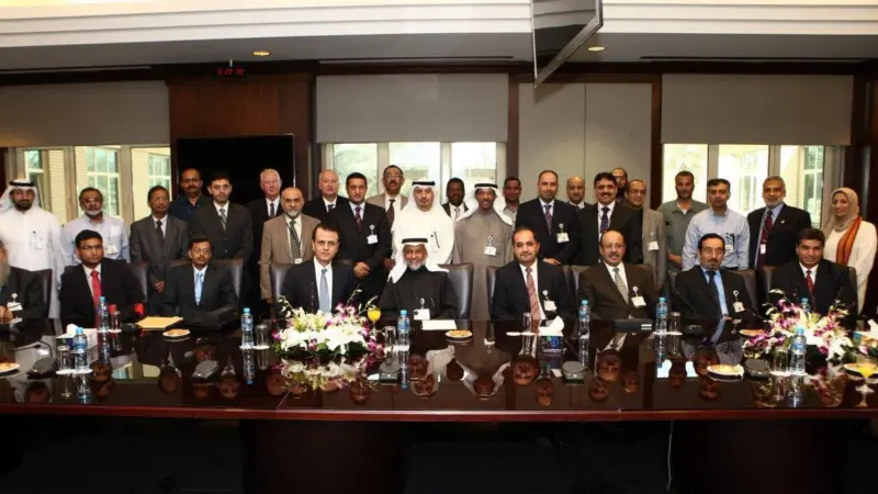 The contract signing was held at KOC's headquarters in Kuwait