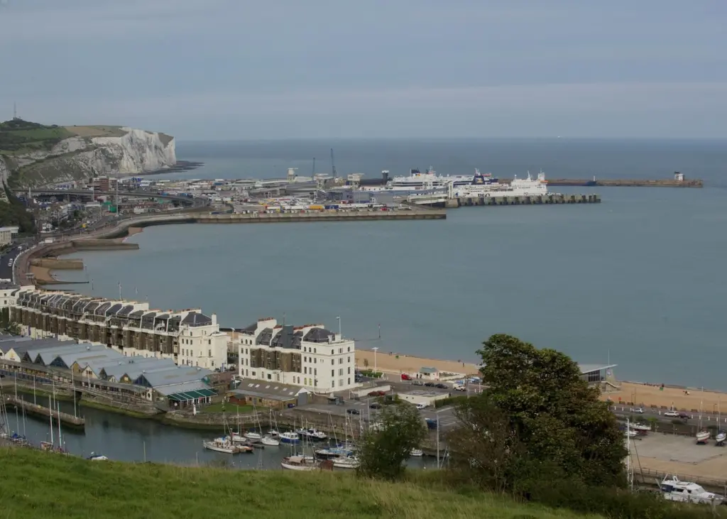 eLoran radio navigation technology is in place around the Port of Dover and its approaches. Photo: Port of Dover