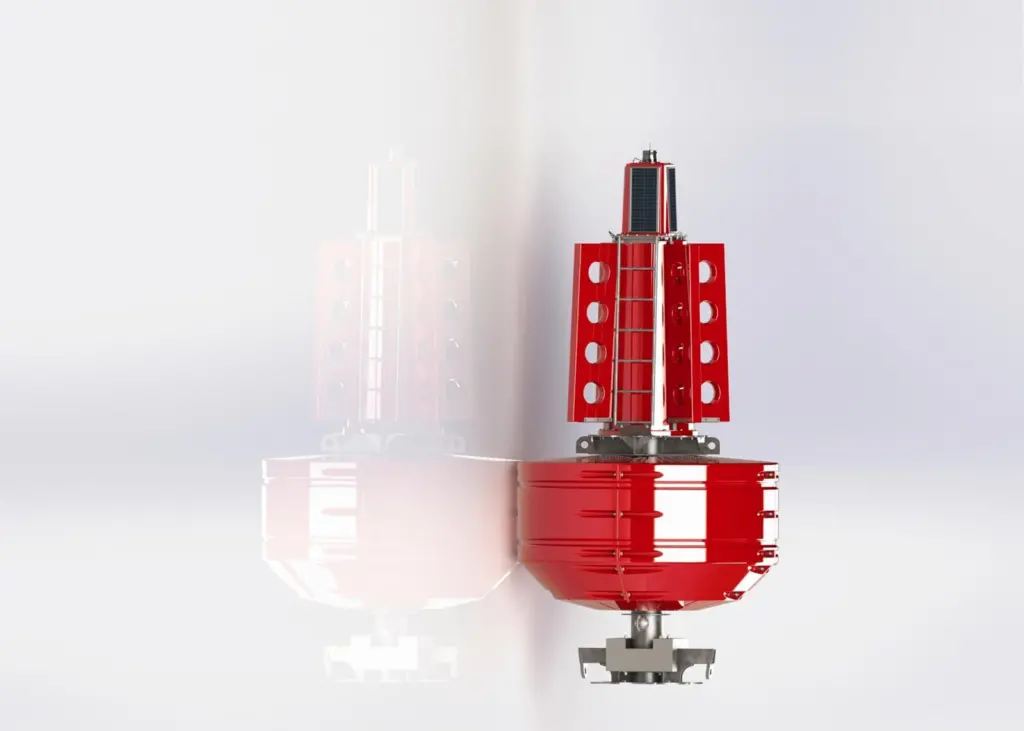 The Trident-2600 can be supplied with Sealite LED lanterns and monitoring configurations such as AIS or GSM
