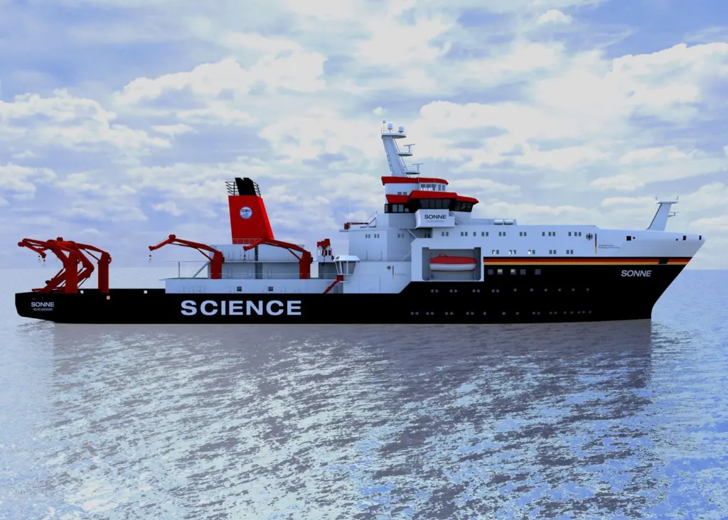 Sonne will be one of the biggest and most sophisticated research ships ever built