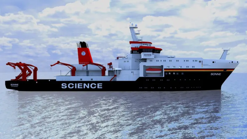 Sonne will be one of the biggest and most sophisticated research ships ever built