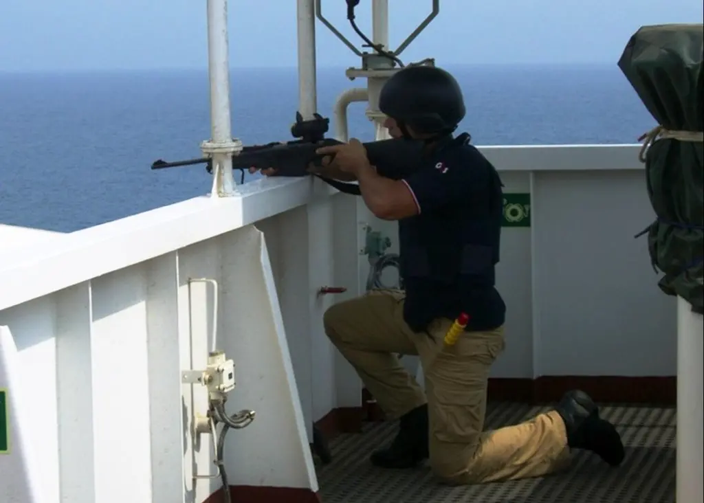 Maritime Security Officers need to be disciplined and able to work in high risk situations