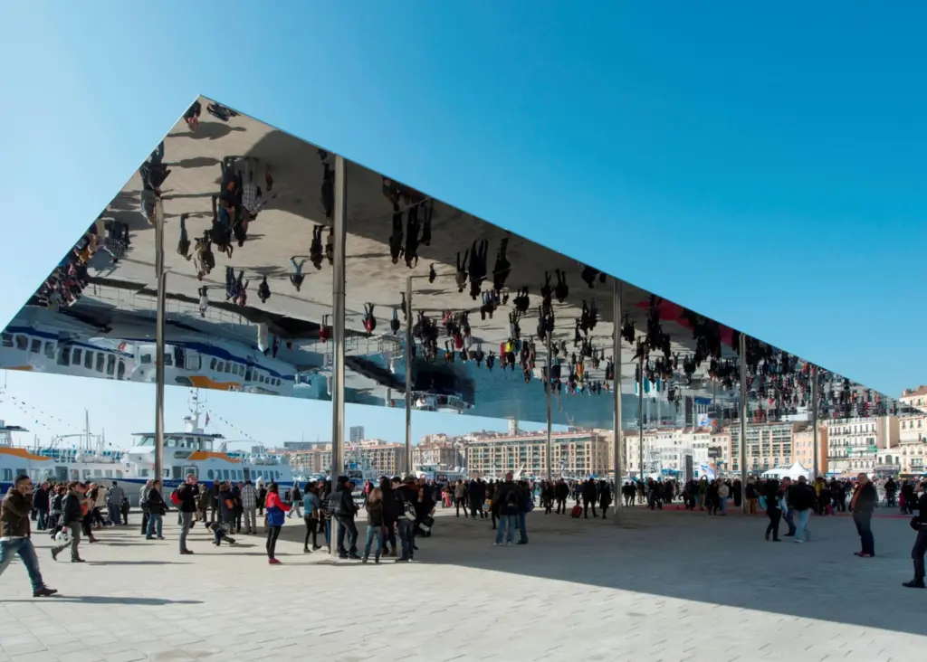 The new events pavilion measures 46m by 22m. Photo: Nigel Young Foster and Partners