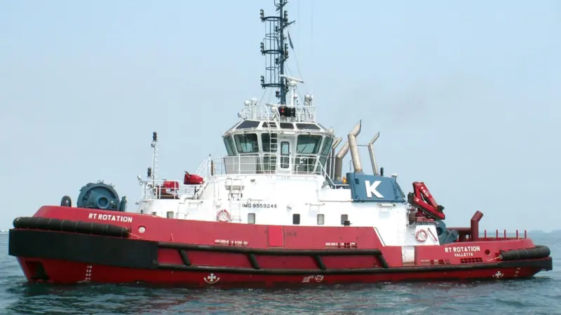 RT Rotation is one of a trio of Rotor Tugs bound for the Teekay fleet in Australia