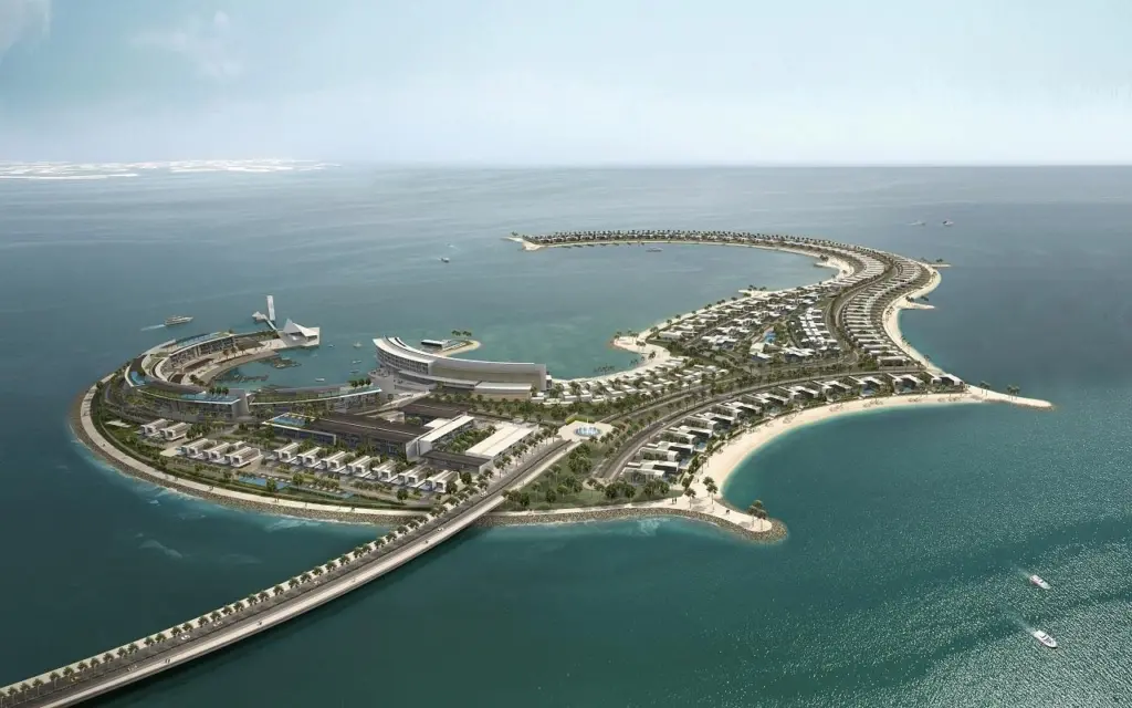 Van Oord has been contracted to build Jumana Island in Dubai