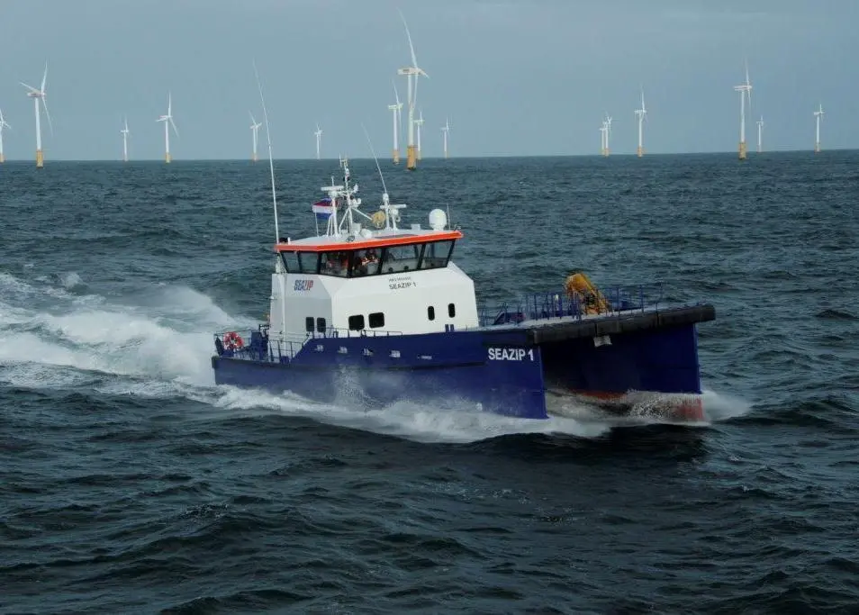 A high degree of stability make the FCS 2610s a good choice for the rough weather conditions they will encounter in the North Sea