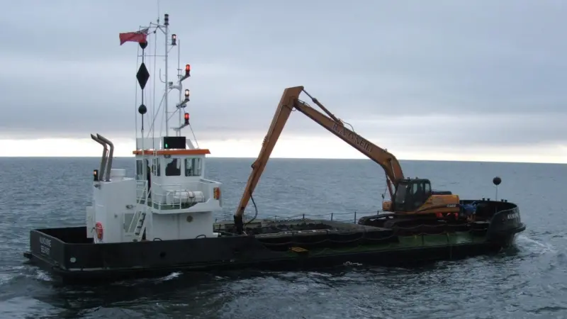 Major works have extended the life of the dredger Kilmourne by at least 20 years