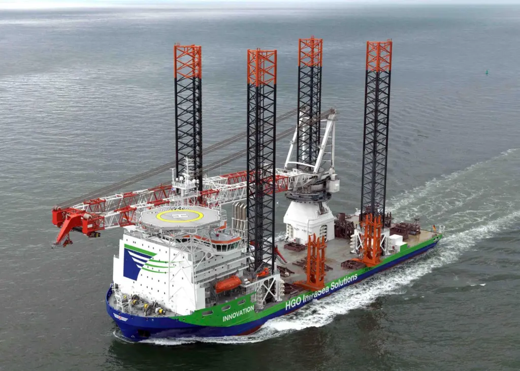 GeoSea will use mega jack up vessel 'Innovation' to carry out the work