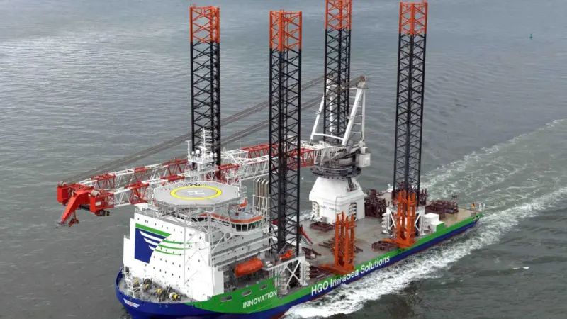 GeoSea will use mega jack up vessel 'Innovation' to carry out the work