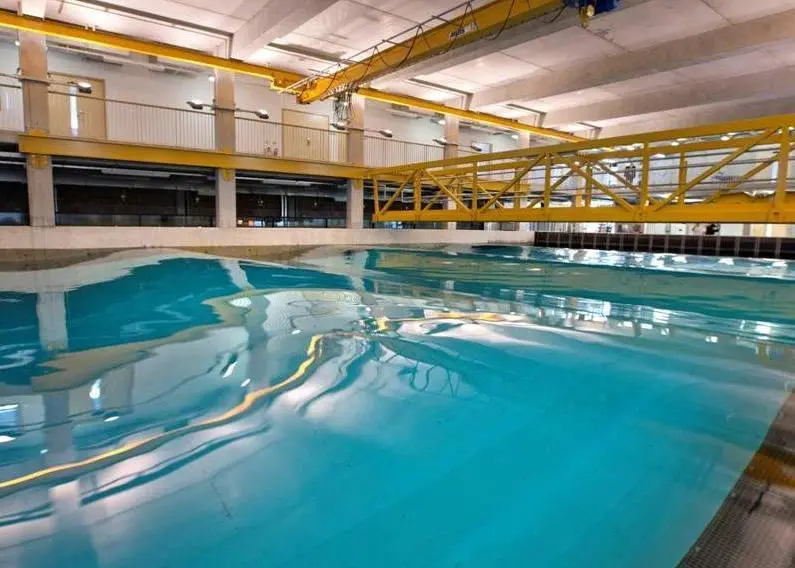 The tour will include the Marine Institute's wave tank