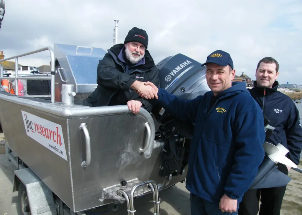 The new vessel comes after the companies made initial contact at the 2012 Seawork Exhibition