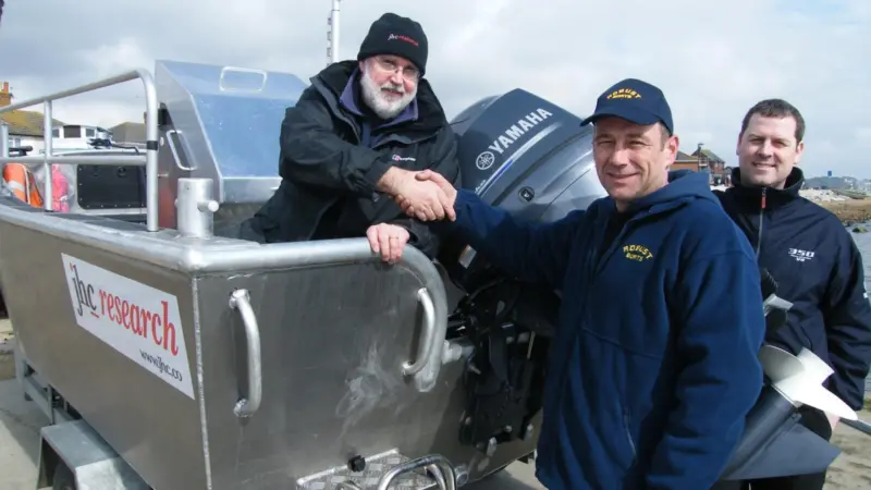 The new vessel comes after the companies made initial contact at the 2012 Seawork Exhibition