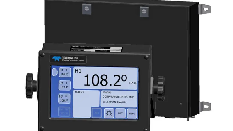 Teledyne TSS’s new gyro changeover system ensures that equipment such as DP control centres, ECDIS and voyage data recorders are never without a gyro input