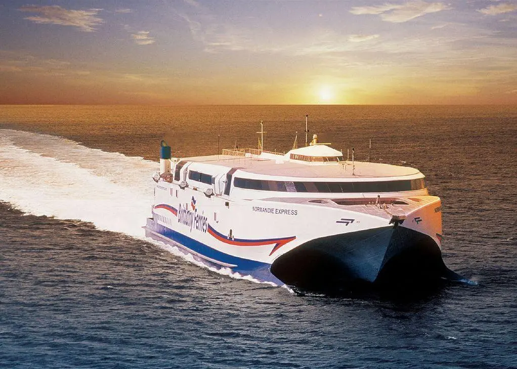 Brittany Ferries' Normandie Express will be operating on the new service