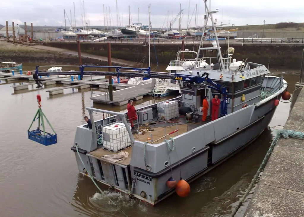 The long reach of the Amco Veba crane is a useful feature
