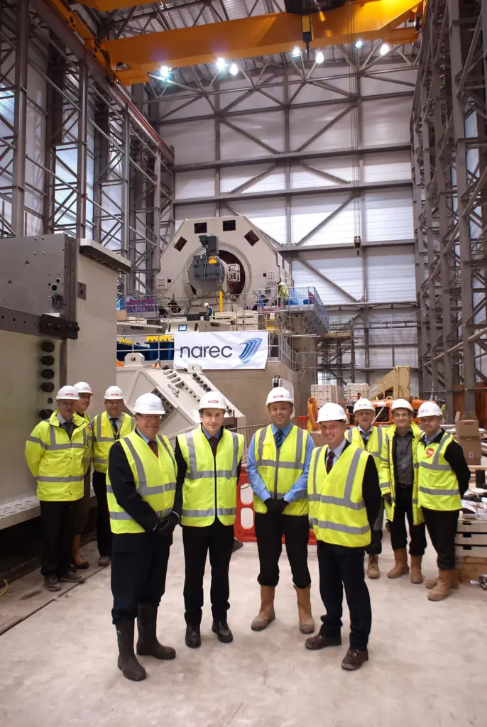 The handover of the new building concludes design and building works for three new facilities on the site