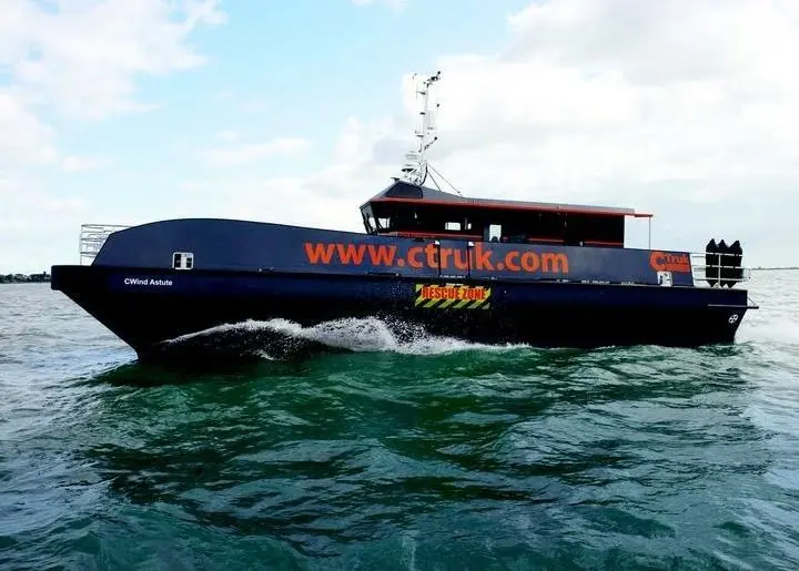The CWind 'Astute' features a moveable wheelhouse and pod system