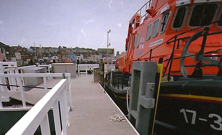Dura Composites’ Dura Grating installed at the RNLI site in Weymouth for over 15 years and still in full working order
