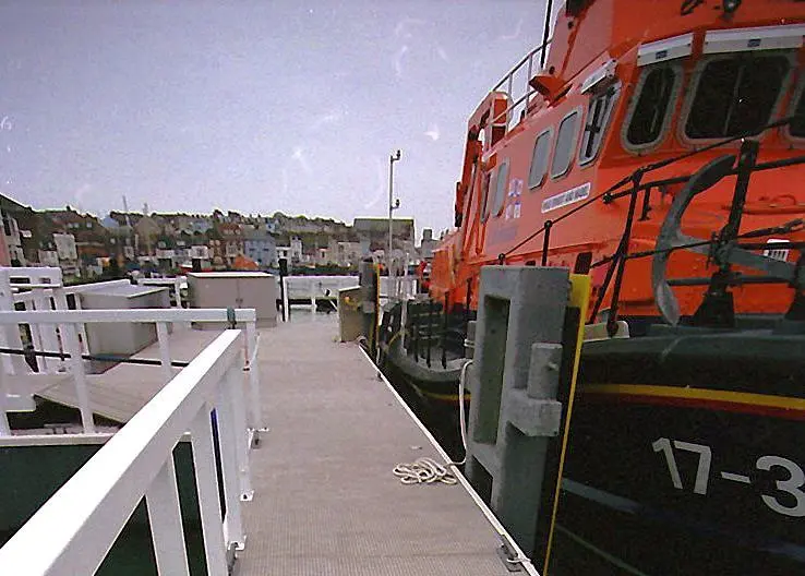 Dura Composites’ Dura Grating installed at the RNLI site in Weymouth for over 15 years and still in full working order