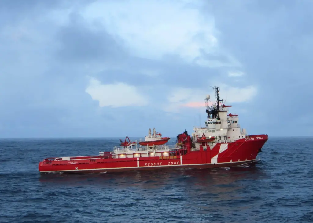 The Ocean Troll has undergone a £2m conversion and overhaul at MMS in Hull to become a UK Class A ERRV