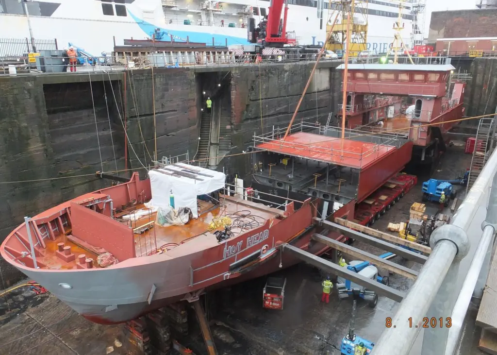 Lenghtening the MV Hoy Head has given the vessel the highest load capacity in the Orkney Ferries fleet