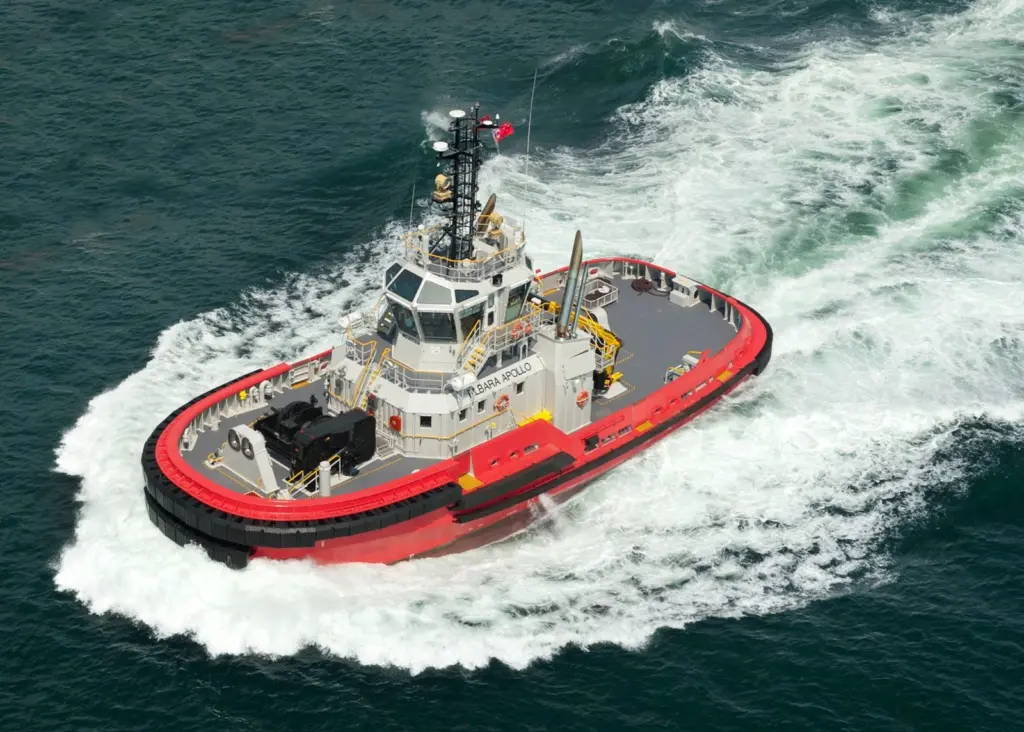 Pilbara Apollo was delivered to Australia under its own power from the Uzmar shipyard in Turkey