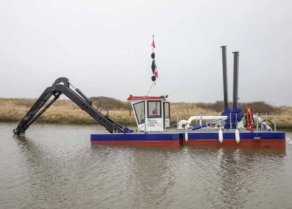The dredger is expected at Seawork 2013
