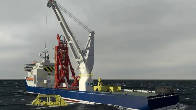 The main hoist of the new cranes will be outfitted with either a 300m or 450m traction winch