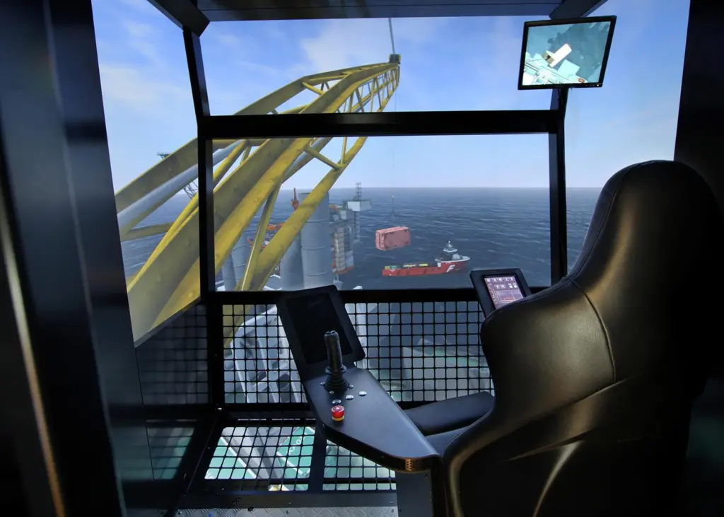 HeavyLift@Sea offers its customers services including simulations of the optimum balance and the movement of the ship, crane and cargo in a variety of applications