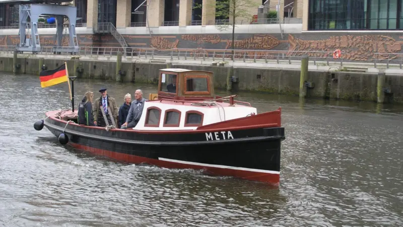 A new lease of life for the 105 year old Meta. Photo: Stiftung Hamburg Maritim