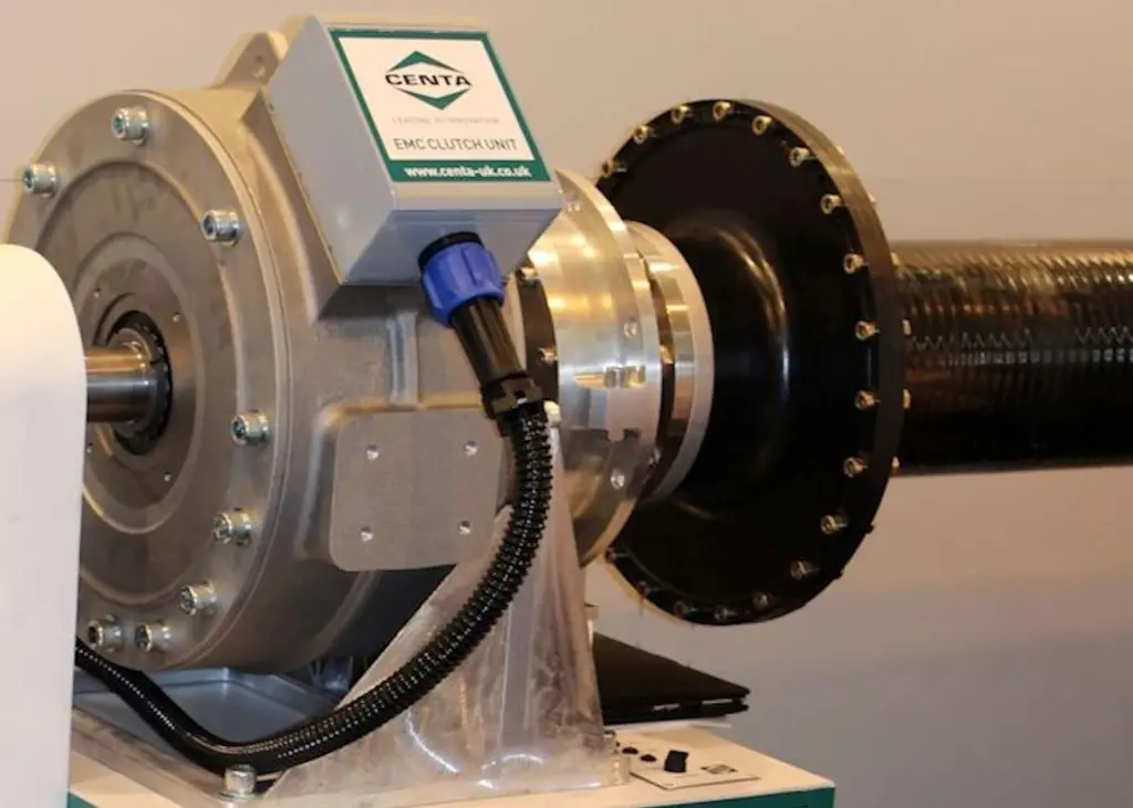 The Centaflex-C flexible coupling and Centa lightweight carbon fibre shaft as they appeared at Seawork
